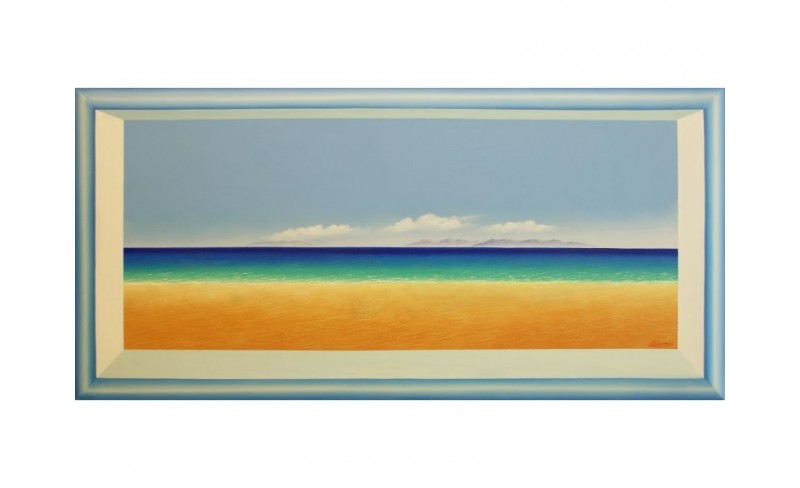 Ελαιογραφία Σιδιρόπουλος 61x125cm ΕΡΓΑ ΤΕΧΝΗΣ ΣΙΔΙΡΟΠΟΥΛΟΣ